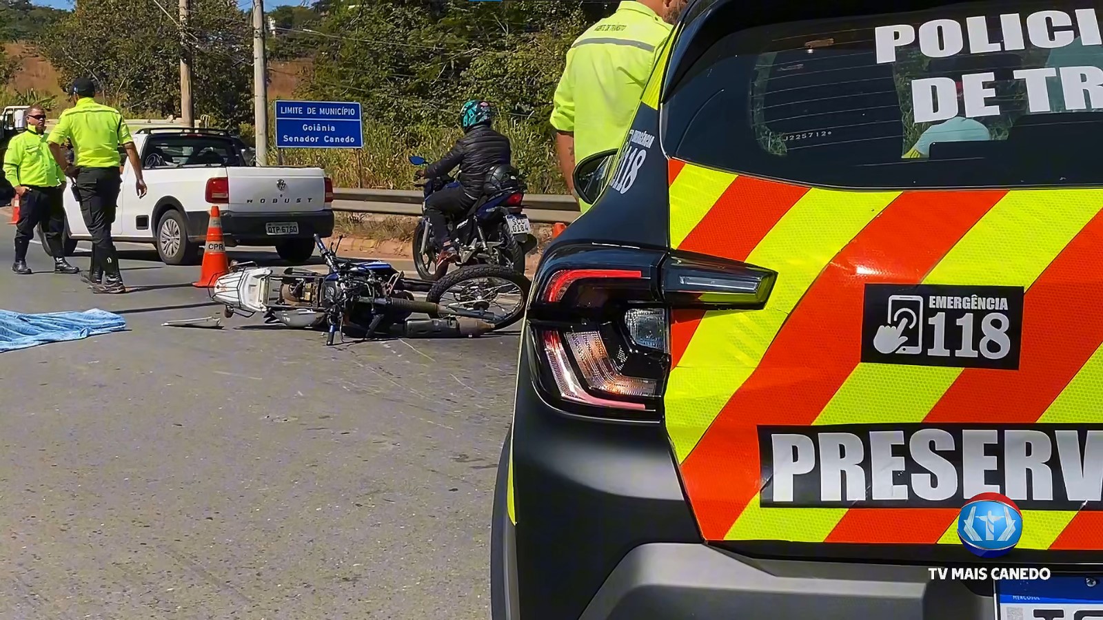 Acidente com vítima fatal é registrado na GO-403 em Senador Canedo