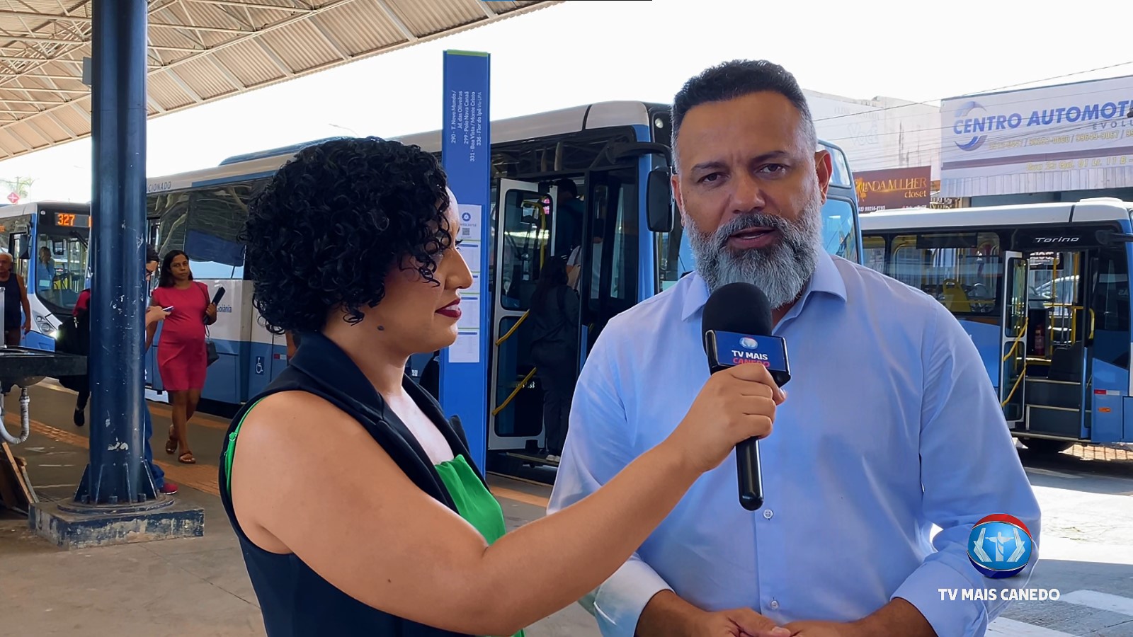 Nova linha de ônibus em Senador Canedo