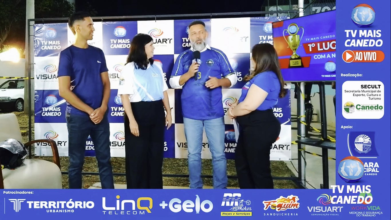 TV Mais Canedo Mostra a Força da Cobertura Esportiva na Final da Copa dos Servidores
