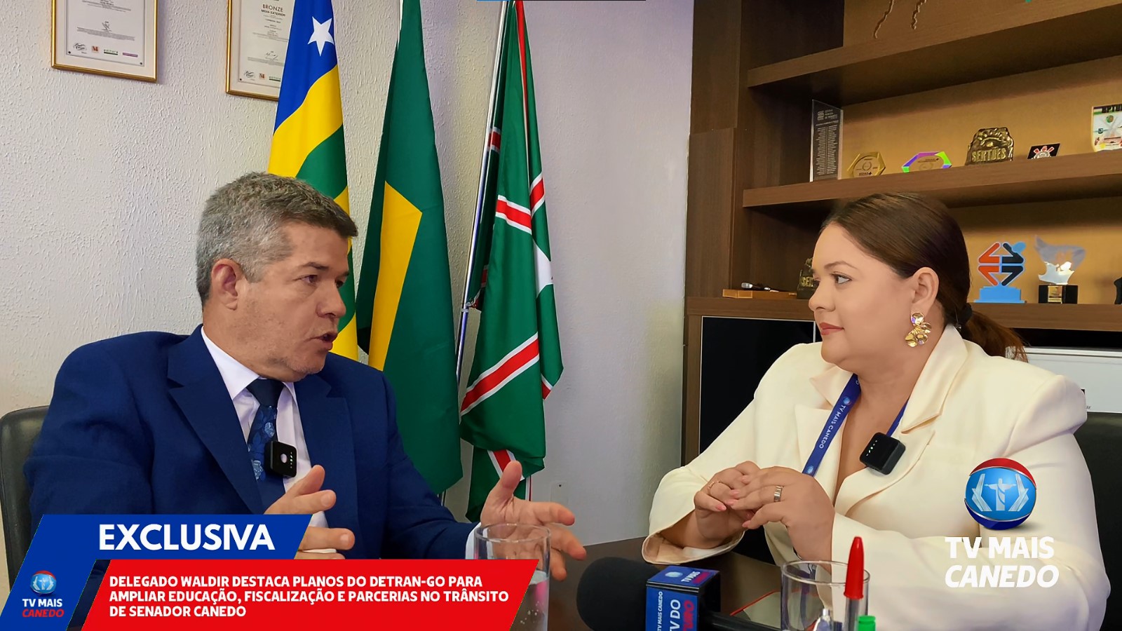 Detran-GO planeja ampliar ações de educação e fiscalização em Senador Canedo