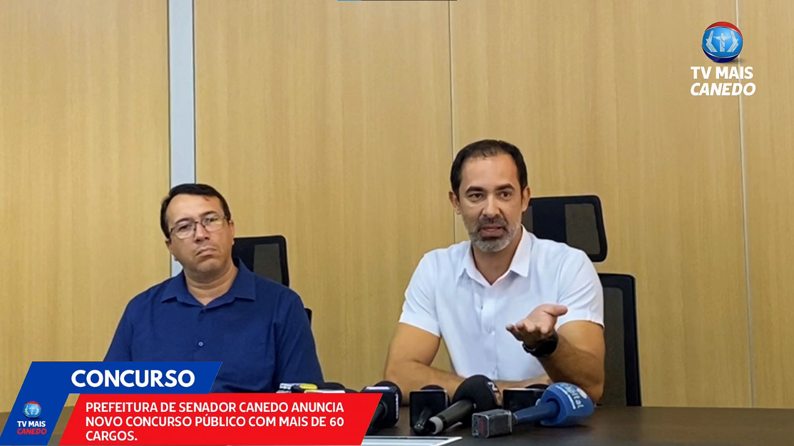 Prefeitura de Senador Canedo anuncia novo concurso público com mais de 60 cargos