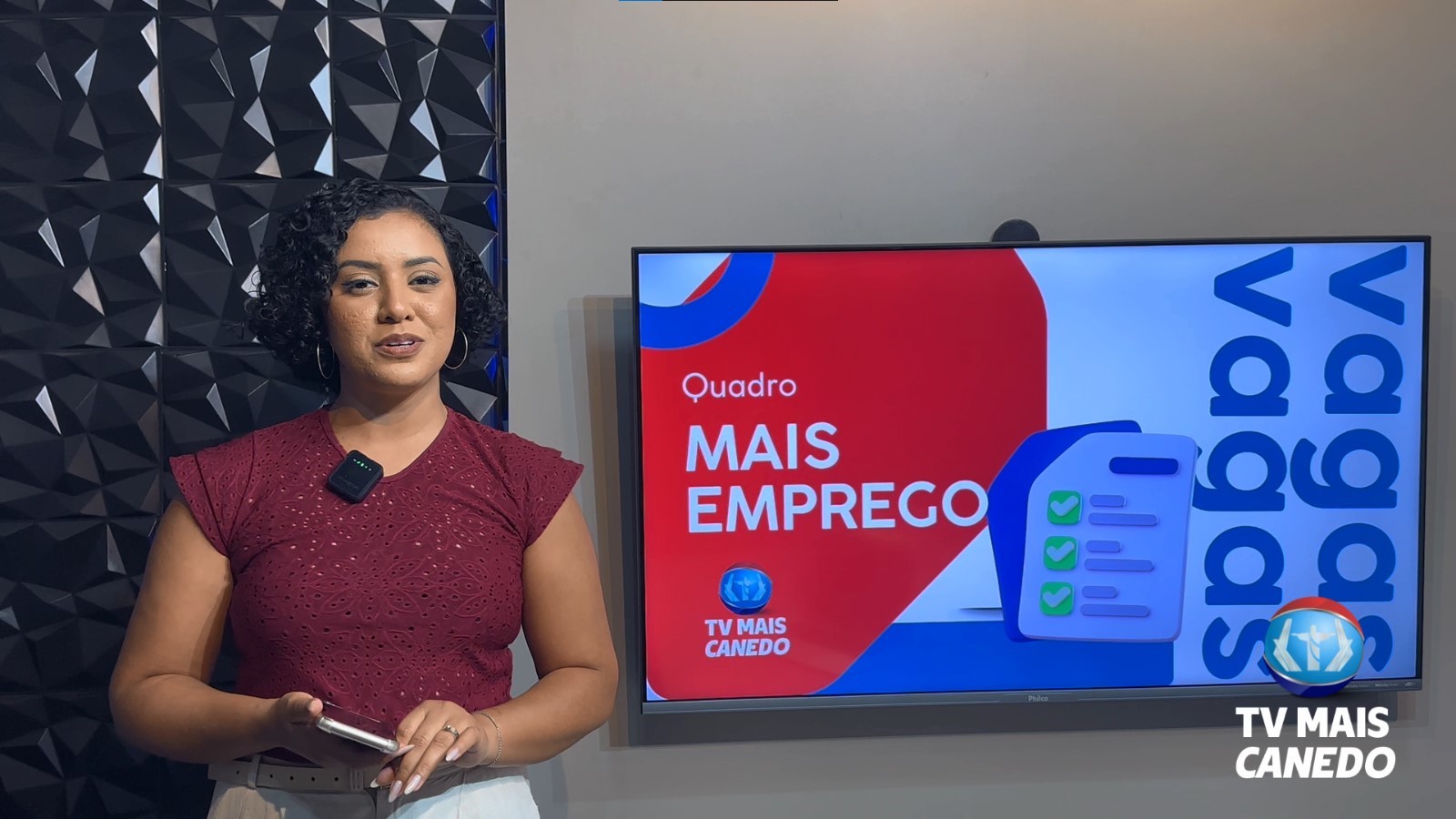 SEMTRAE divulga vagas de emprego semanalmente na TV Mais Canedo para fortalecer a empregabilidade local