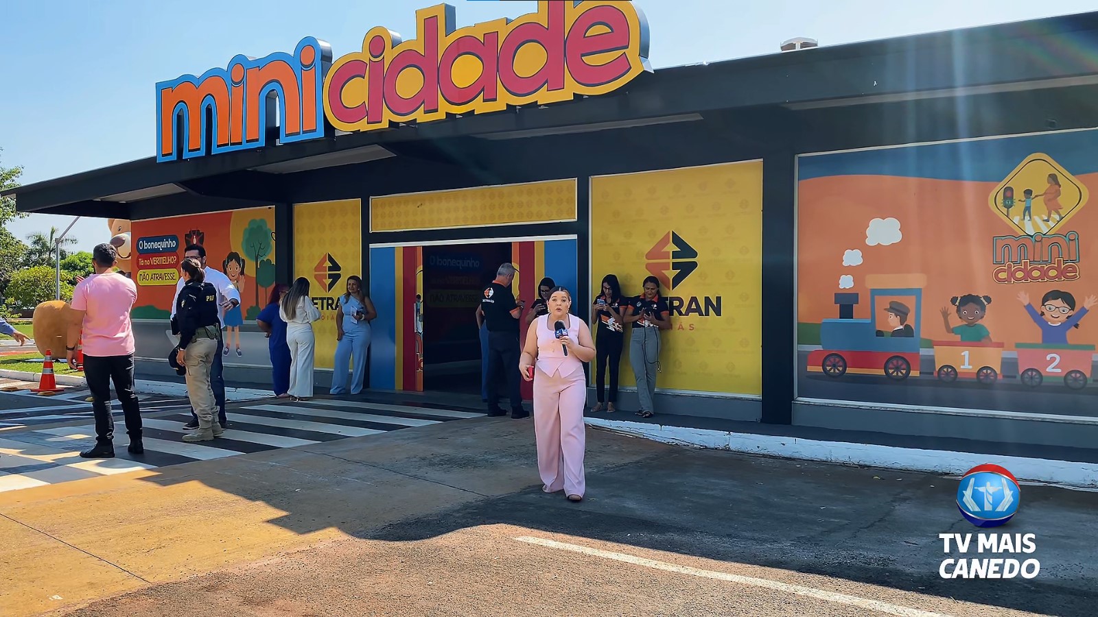 Detran-GO inaugura Mini Cidade para ensinar educação no trânsito às crianças