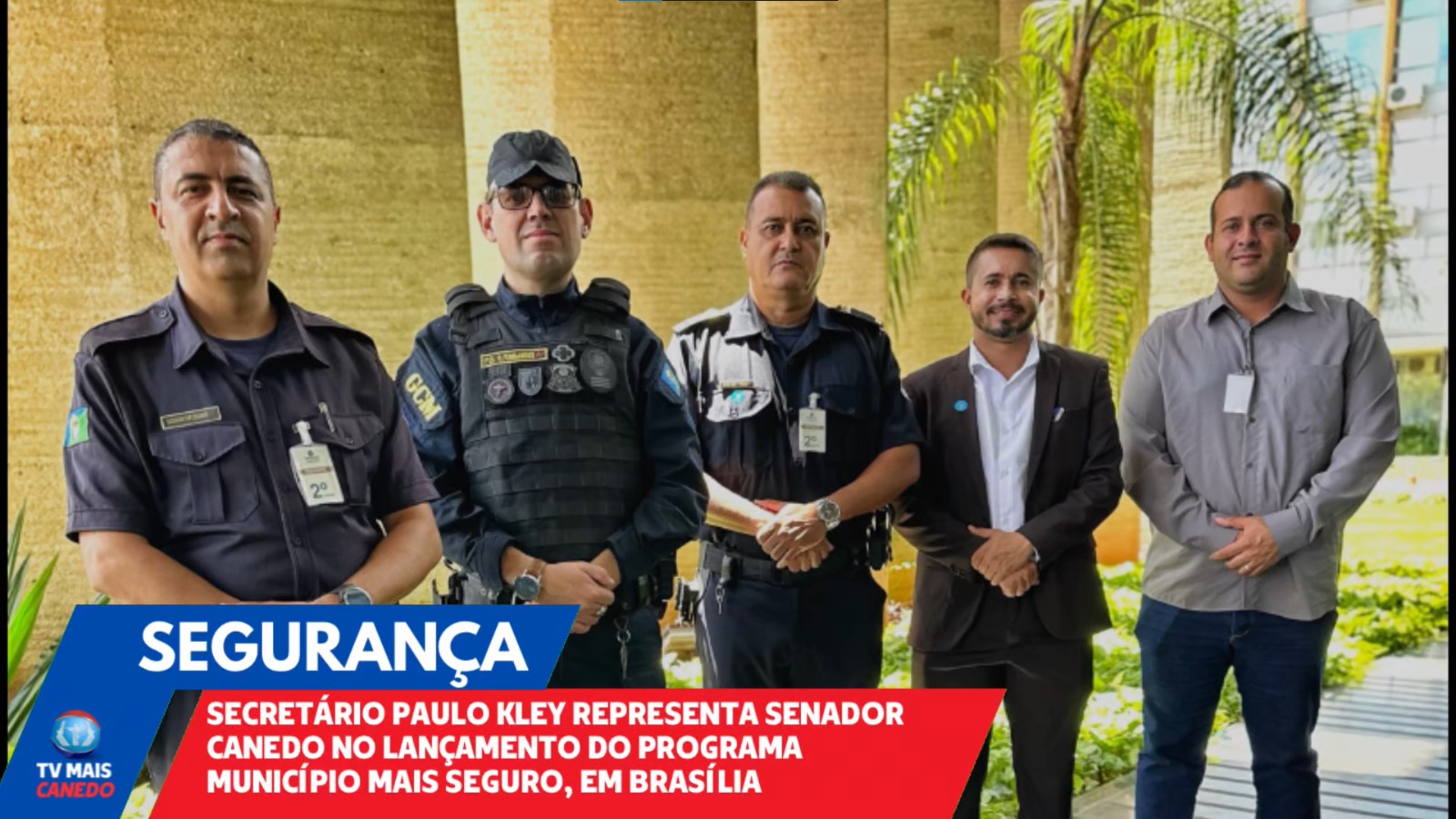 Senador Canedo vai aderir ao Programa Município Mais Seguro, do Governo Federal