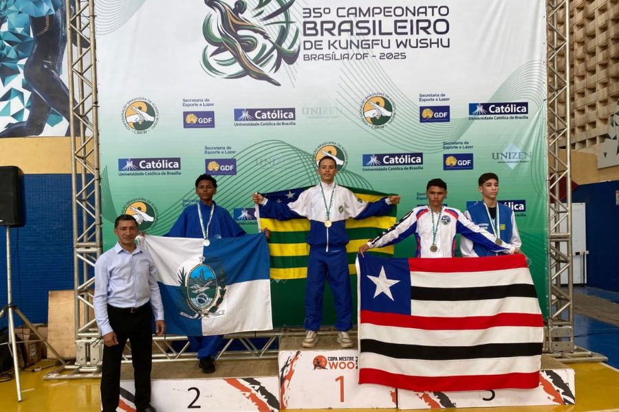Atleta canedense é campeão brasileiro de Kung-Fu e se destaca em seletiva para o Mundial na China.