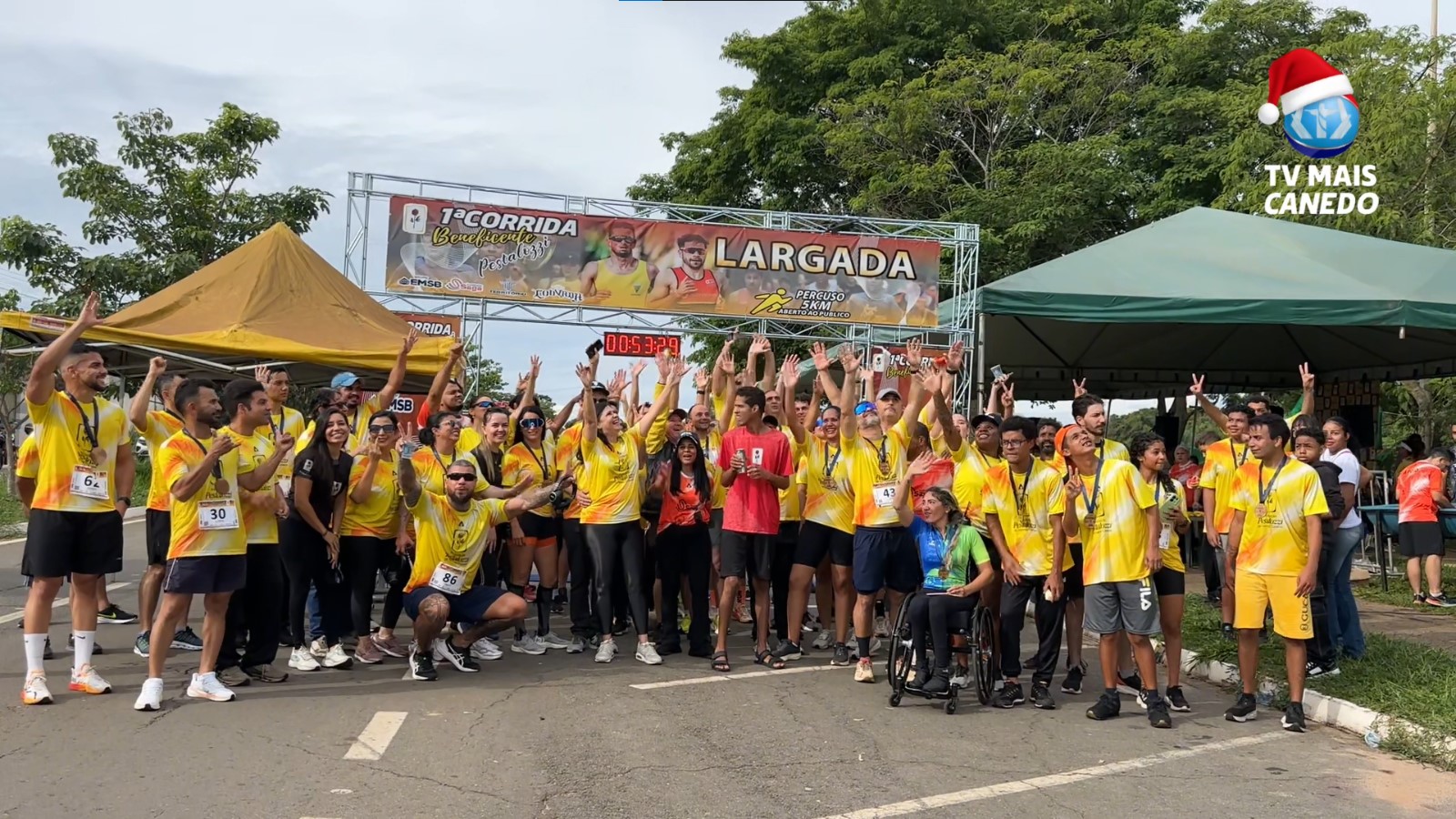 Corrida Beneficente da Pestalozzi une esporte e solidariedade em Senador Canedo