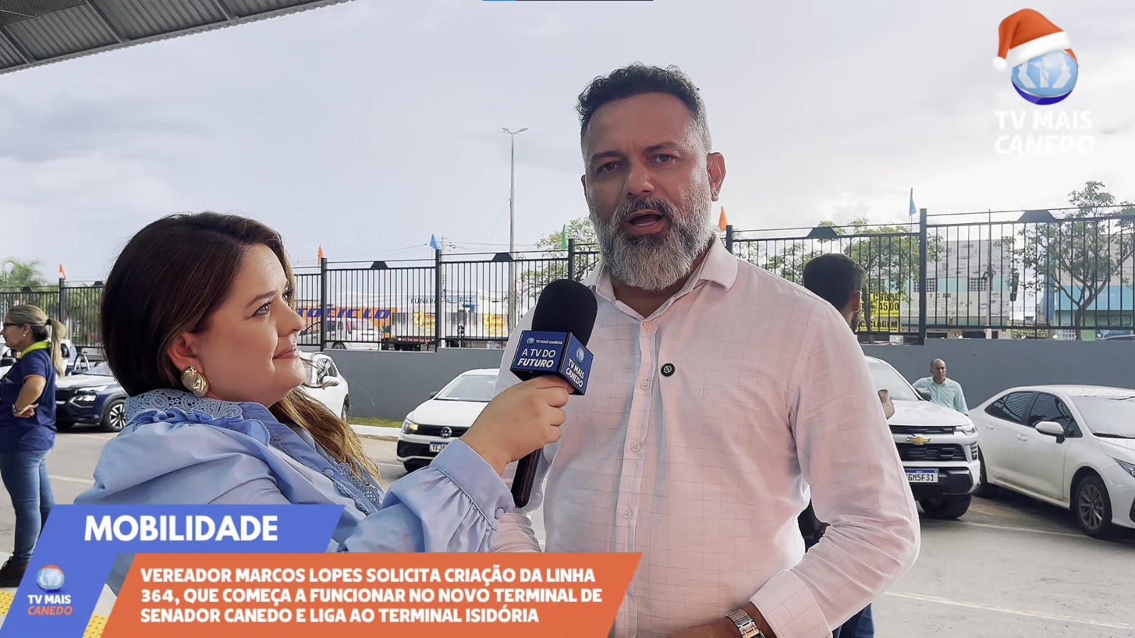 Vereador Marcos Lopes solicita nova linha 364 ligando Senador Canedo ao Isidória
