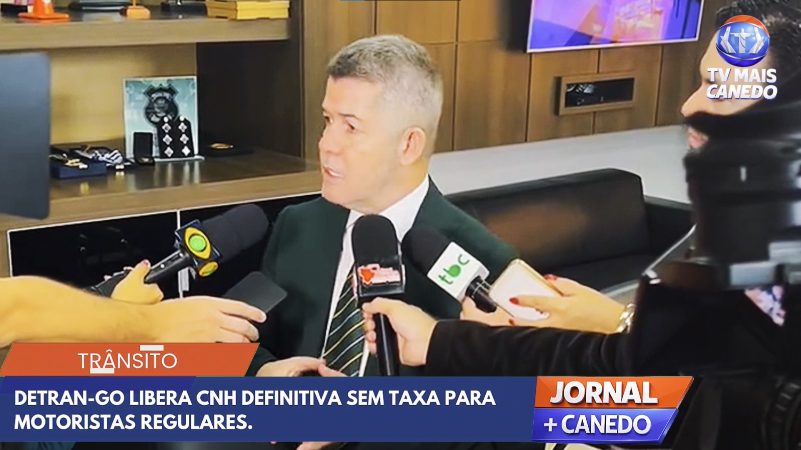 Detran-GO anuncia emissão gratuita de CNH definitiva digital para bons condutores goianos