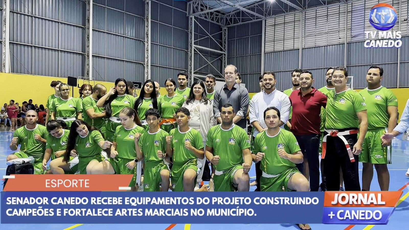 Projeto Construindo Campeões atende quatro mil alunos e reforça o esporte em Senador Canedo