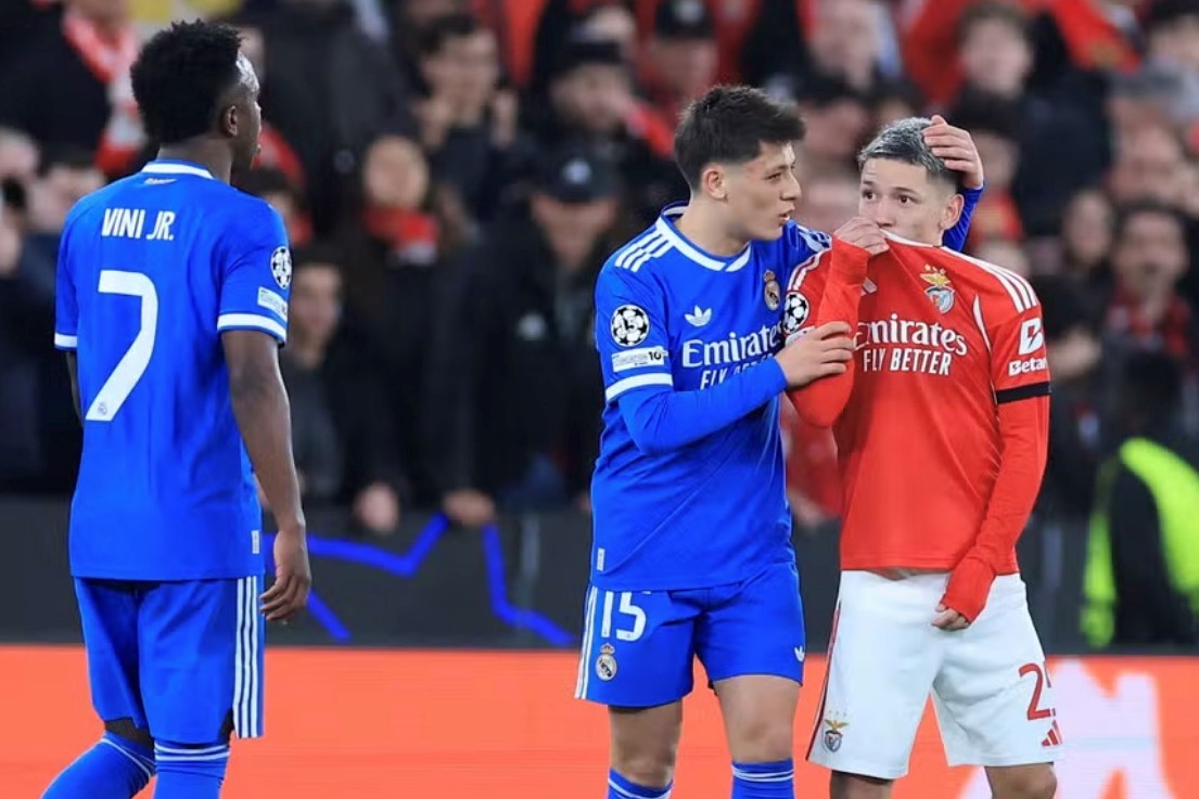 Vinícius Júnior denuncia racismo em jogo contra o Benfica pela Champions League