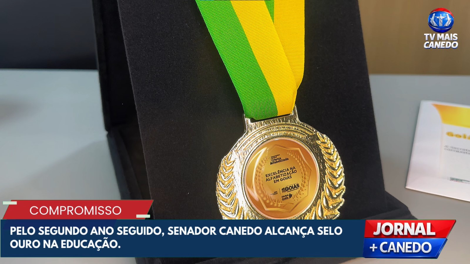 Senador Canedo conquista Selo Ouro do MEC na alfabetização pelo segundo ano