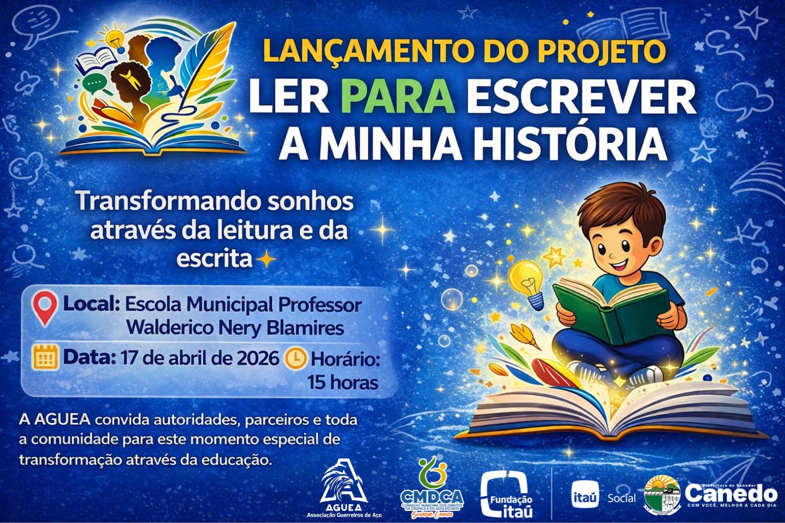 Projeto nacional leva reforço escolar e assistência a alunos de Senador Canedo