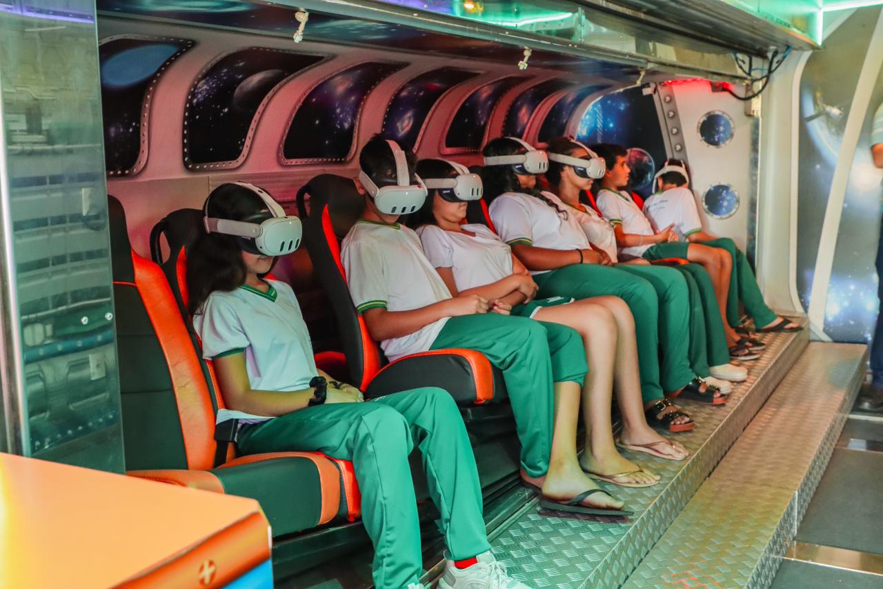 Projeto “Nave Equatorial” leva inovação e tecnologia às escolas de Senador Canedo