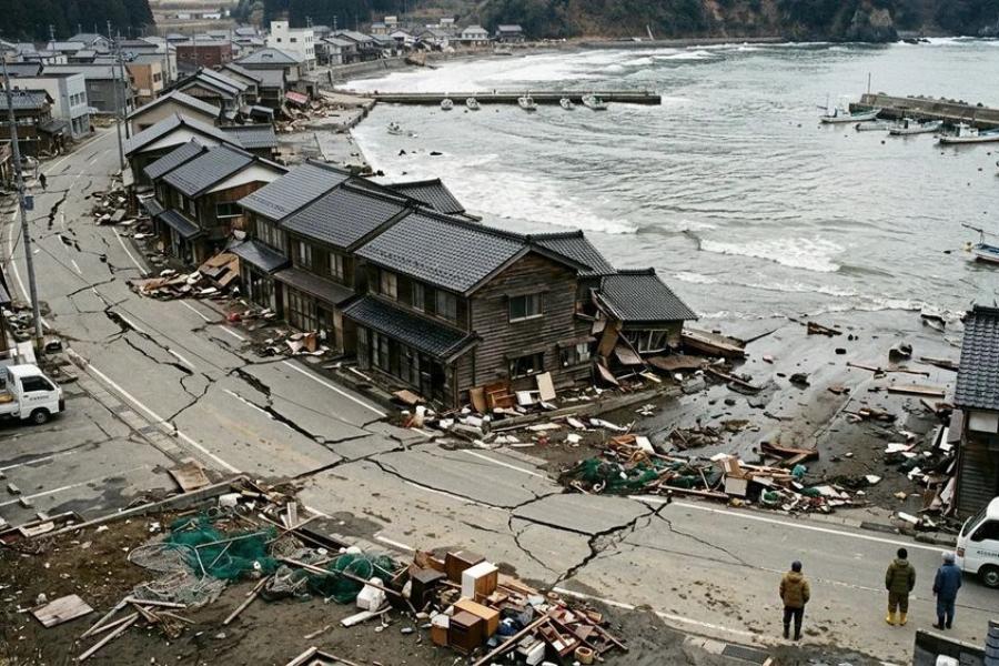 Terremoto de magnitude 7,5 atinge o Japão e gera alerta de tsunami