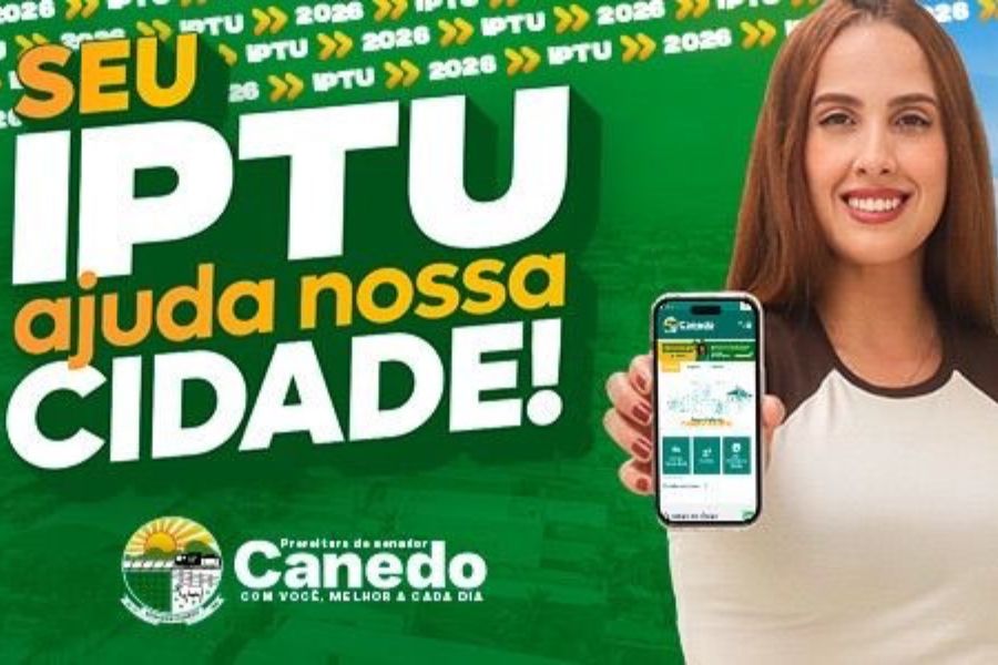 Últimos dias para garantir 20% de desconto no IPTU em Senador Canedo