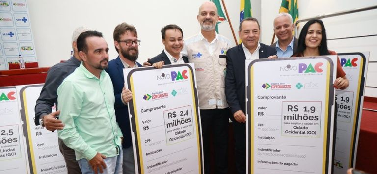 Governo federal libera R$ 25 milhões para novas unidades de saúde em Goiás pelo Novo PAC