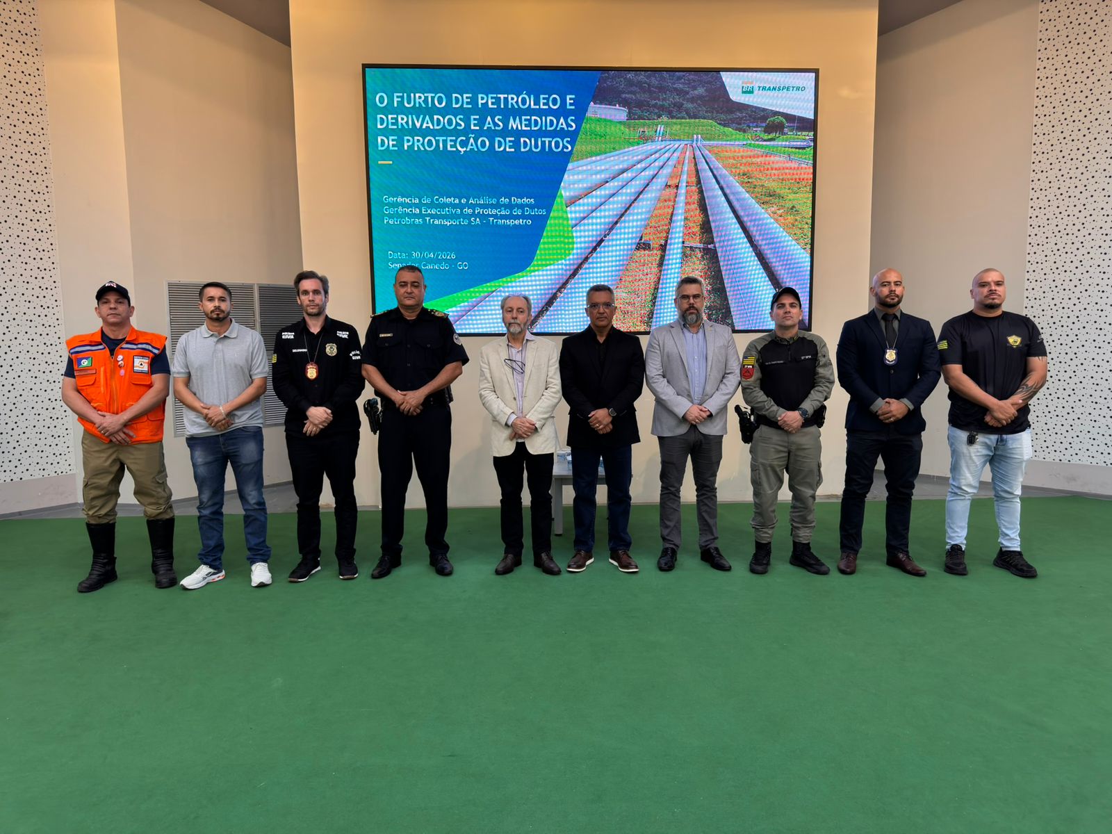 Transpetro realiza palestra para forças de segurança em Senador Canedo