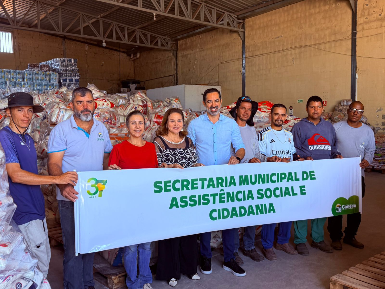 Canedo Fest Show 2026 bate recorde e arrecada 100 toneladas de alimentos