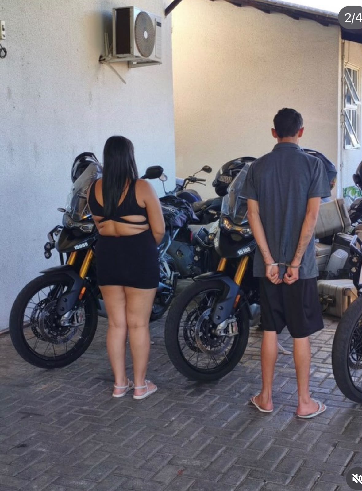 Casal que furtou capacete é preso após tentar vender item na internet, em Goiânia