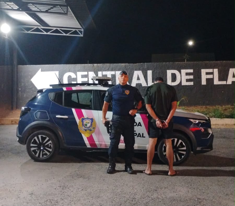 GCM detém homem por descumprimento de medida protetiva em Senador Canedo