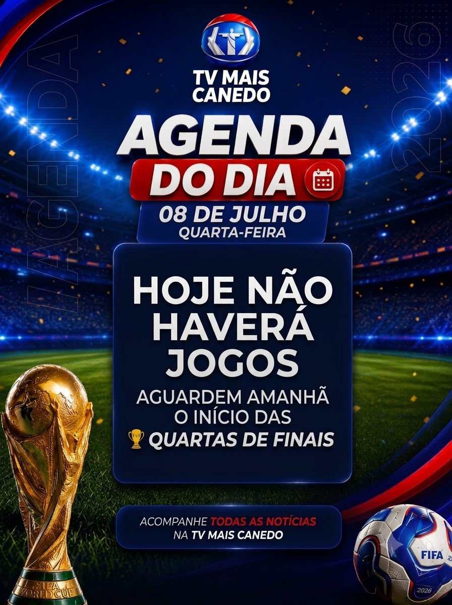 Copa do Mundo 2026 não tem jogos nesta quarta (8); quartas de final começam amanhã