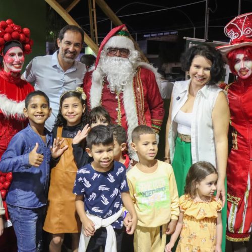 Magia, luzes e emoção: Senador Canedo abre oficialmente o Natal Luzes 2025 com espetáculo que encantou famílias