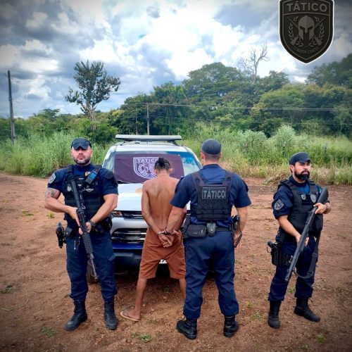 Homem é detido com drogas em área próxima à ferrovia em Senador Canedo