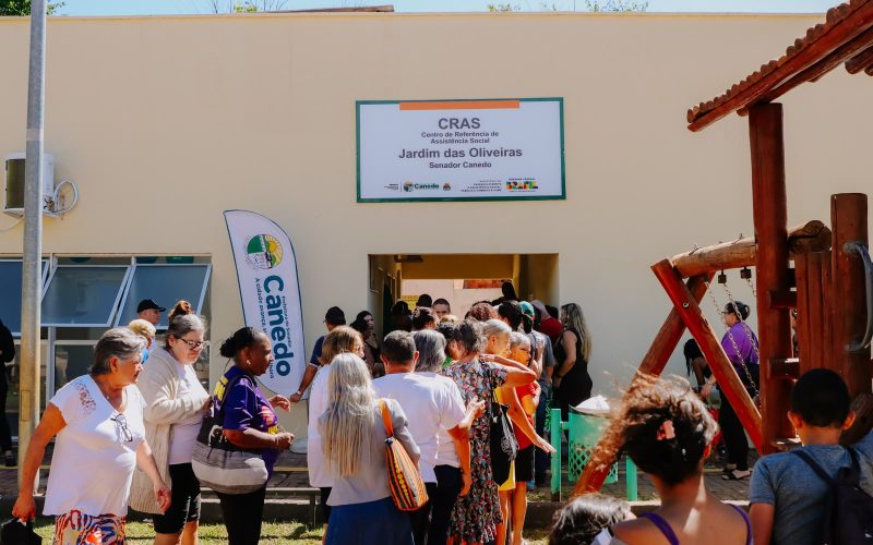 CRAS Jardim das Oliveiras é reinaugurado após reforma e ampliação em Senador Canedo