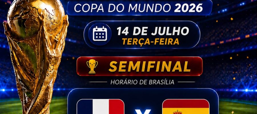 Copa do Mundo entra na fase semifinal e tem jogão nesta terça-feira (14)