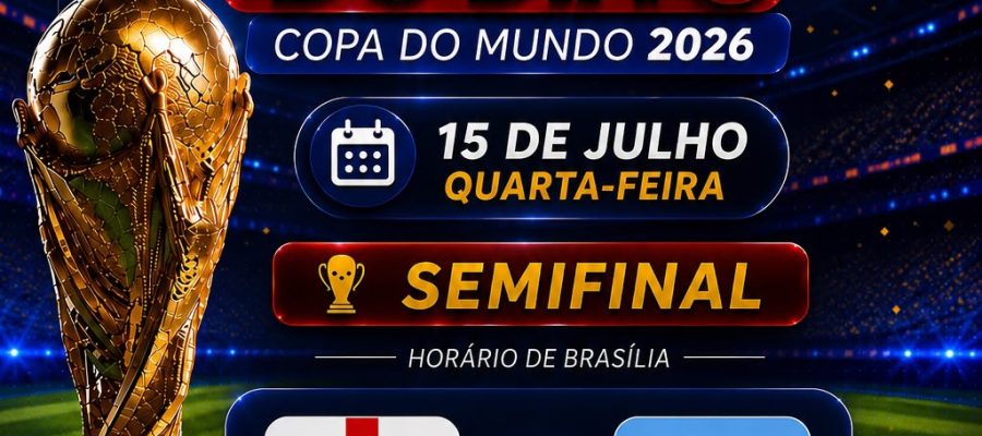 Semifinal define último finalista da Copa do Mundo nesta quarta-feira (15)