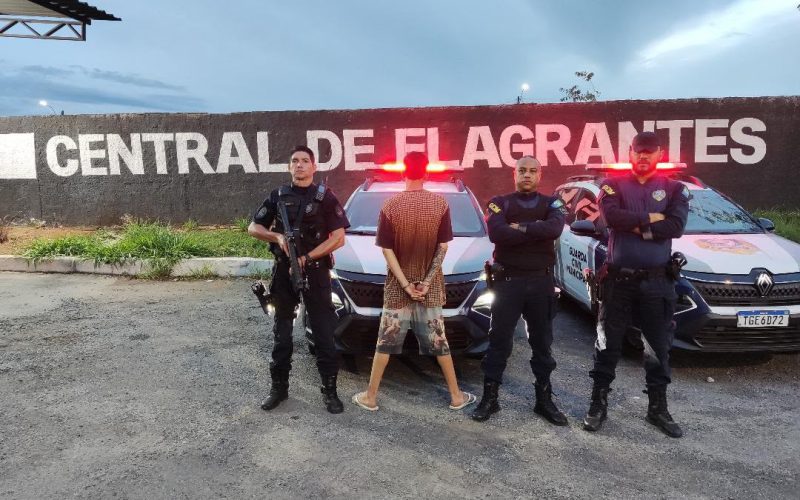 GCM detém homem suspeito de ameaçar duas mulheres com faca em Senador Canedo