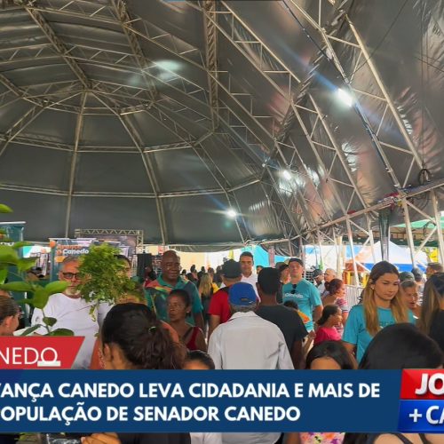 Avança Canedo realiza mais de oito mil atendimentos na Praça Criativa Central