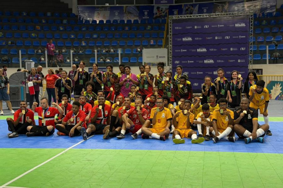 A delegação da Pestalozzi de Senador Canedo foi destaque nos Jogos Paradesportivos do Movimento Pestalozziano.