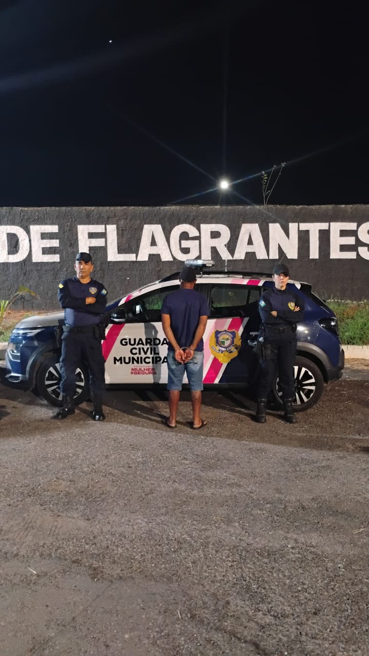 GCM de Senador Canedo detém homem por descumprimento de medida protetiva